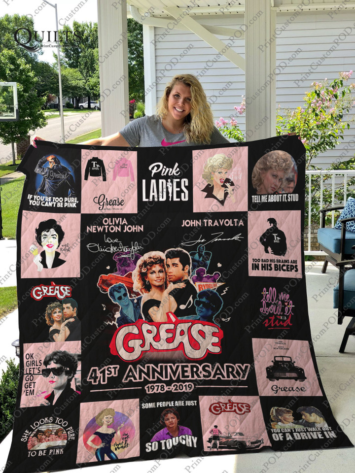 Broadway – Grease 41St Anniversary 1978 – 2019 Quilt Blanket