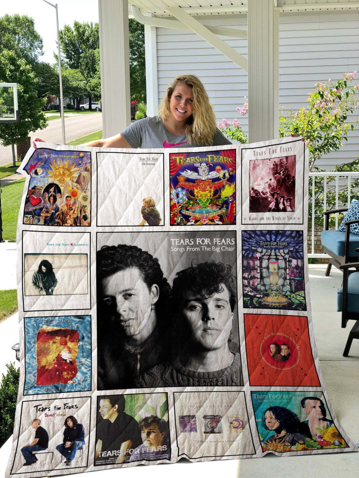 Tears For Fears Albums Quilt Blanket
