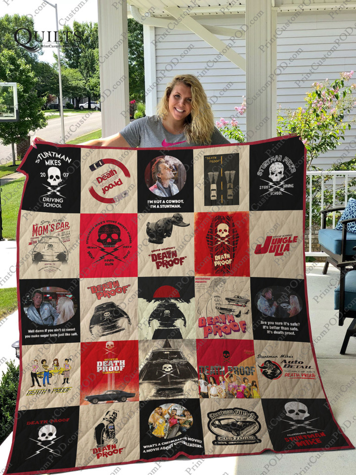 Death Proof Quilt Blanket For Fans Ver 25