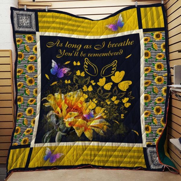 Youll Be Remembered Quilt Blanket