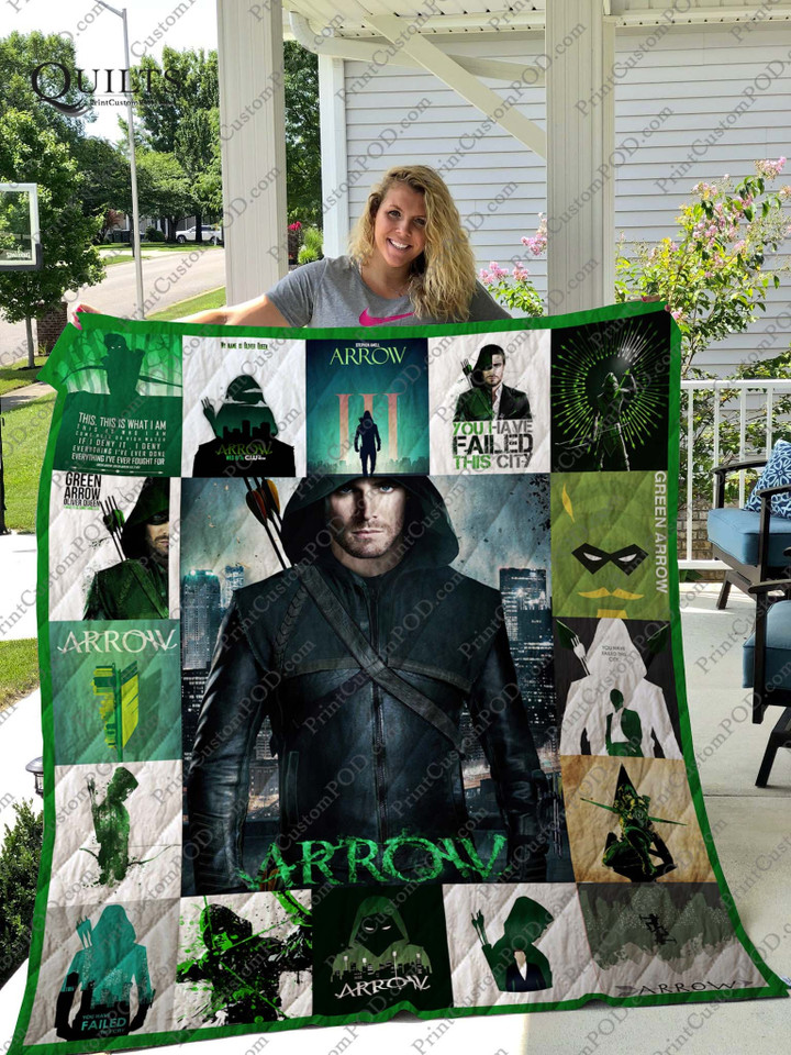 Arrow Quilt Blanket For Fans