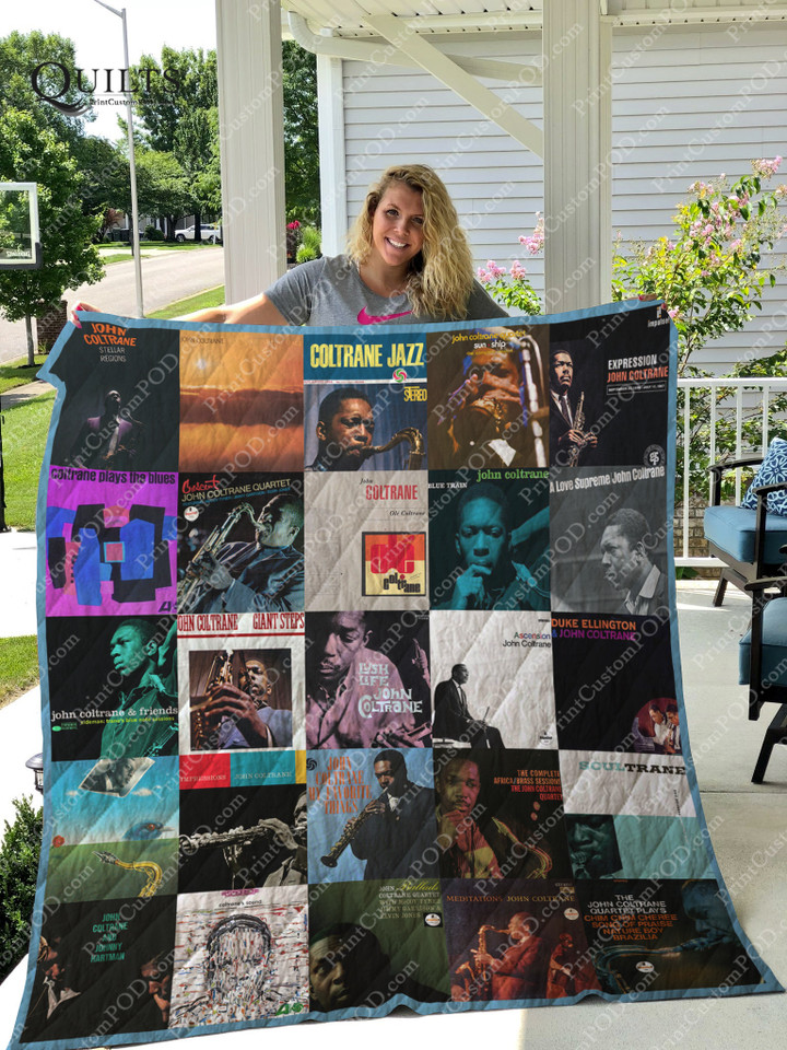 John Coltrane Albums Quilt Blanket For Fans Ver 25
