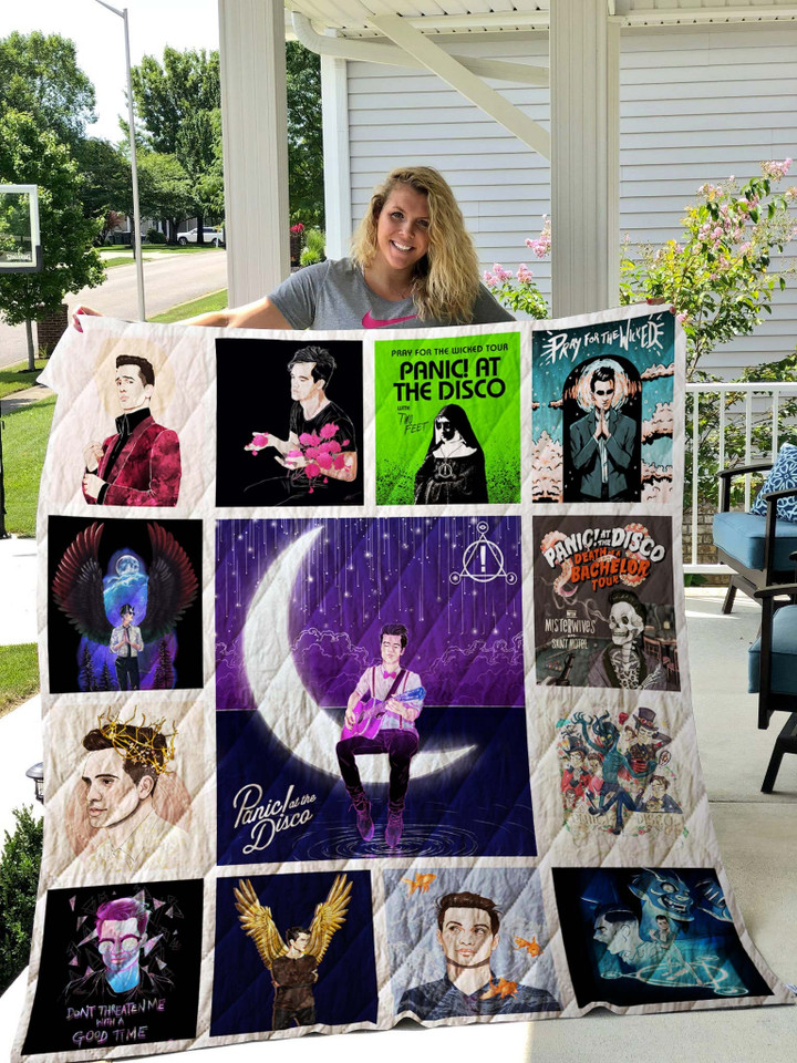 Panic At The Disco Quilt Blanket For Fans Updated