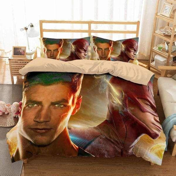 3d The Flash Barry Allen Bedding Set (Duvet Cover & Pillow Cases)