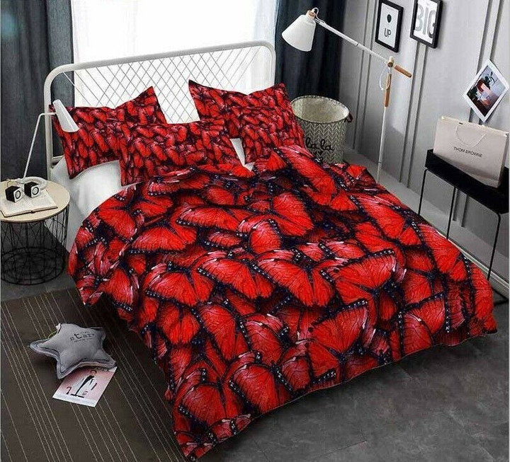 Red Butterfly Clh2712259B Bedding Sets