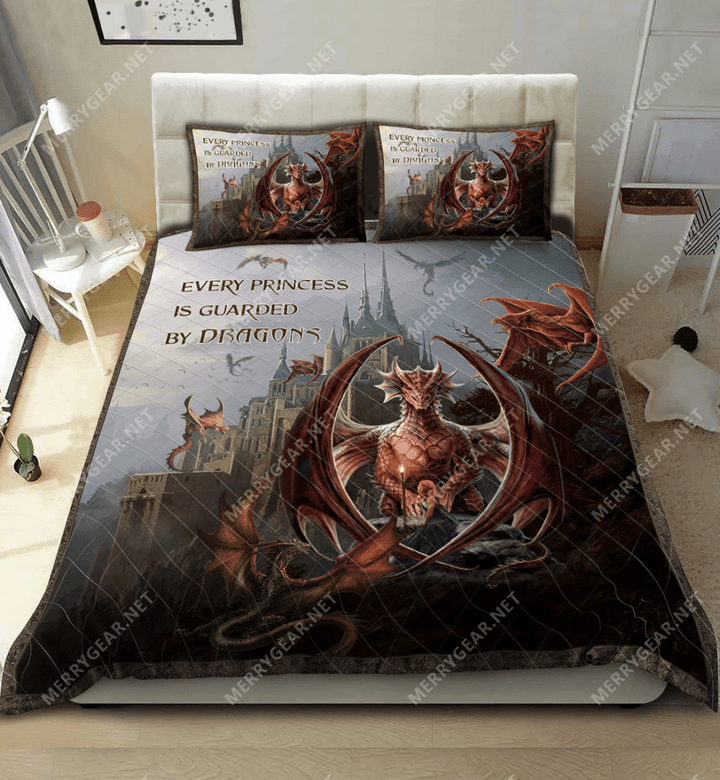 Every Princess Is Guarded By Dragons Dtc2611920 Bedding Set