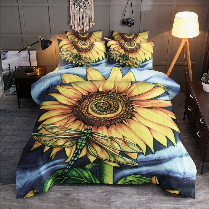 Dragonfly Anad Sunflower Ht2812035T Bedding Sets