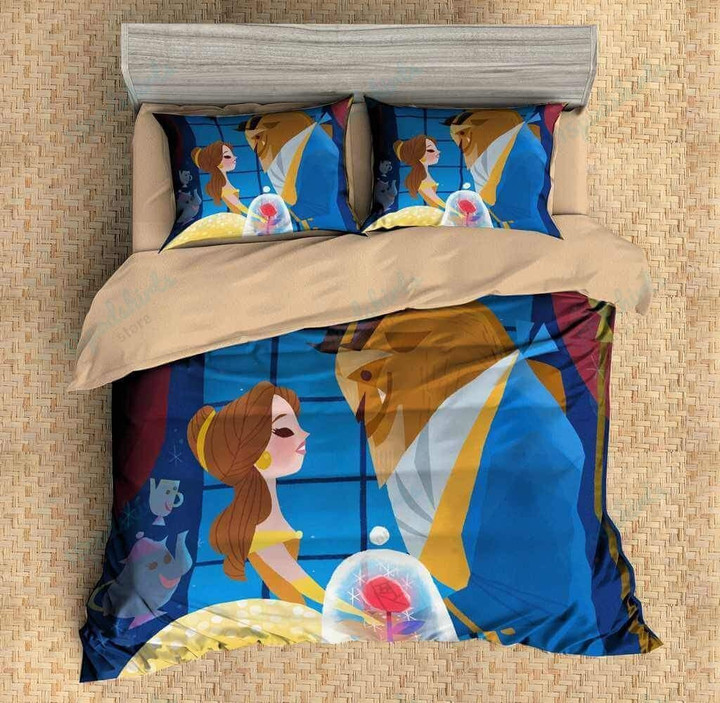 Beauty And The Beast 3 Duvet Cover Bedding Set