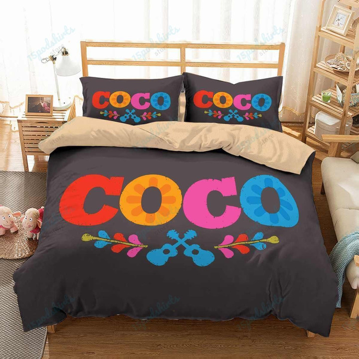 3D Customize Coco Bedding Set Duvet Cover Set Bedroom Set Bedlinen