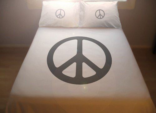 Peace Sign Symbol Hippie Clh1010297B Bedding Sets