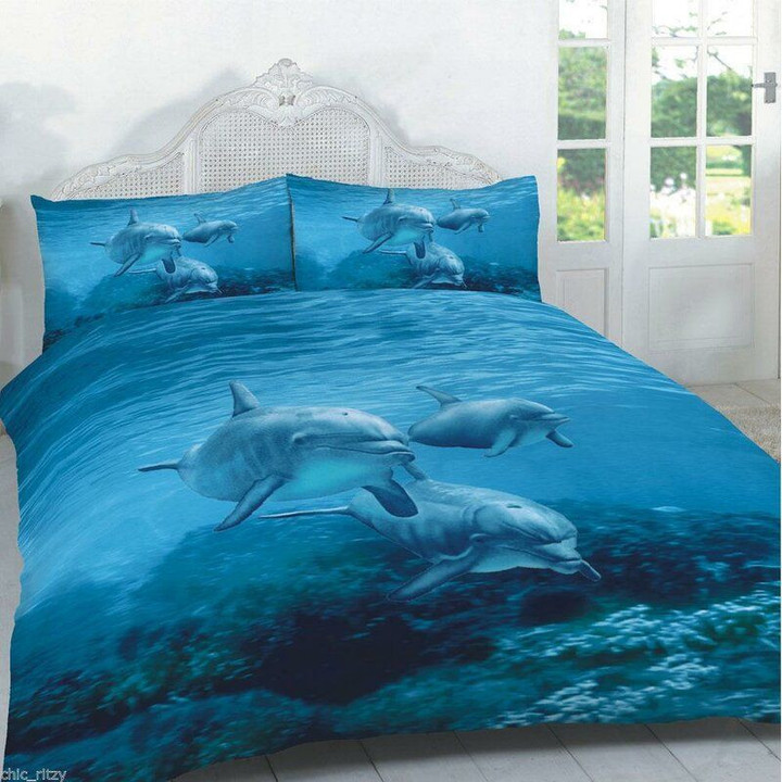 Dolphin Bedding Set All Over Prints