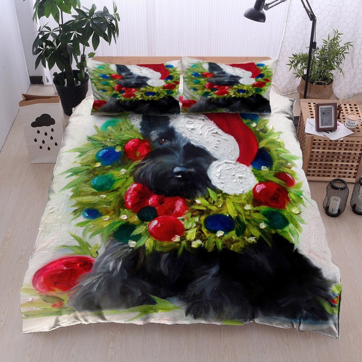 Scottish Terrier Dog Bedding Set All Over Prints