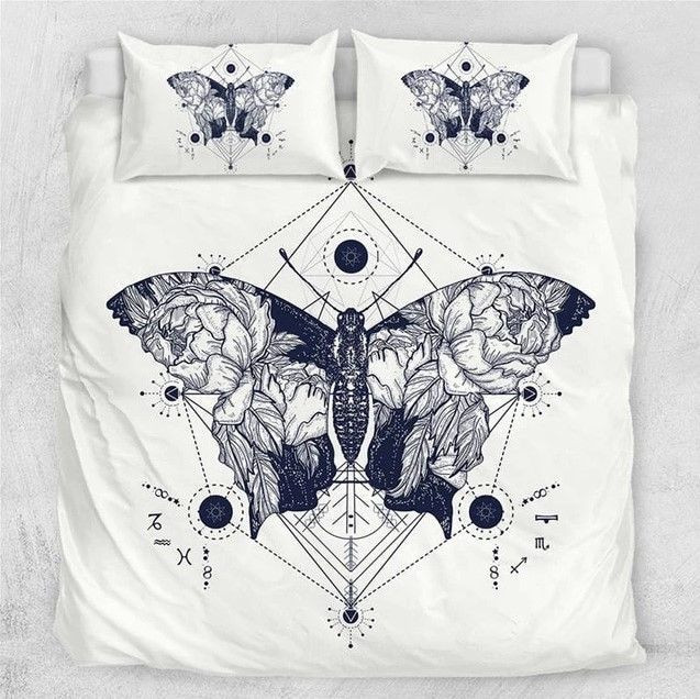 Butterfly Art Bedding Set All Over Prints