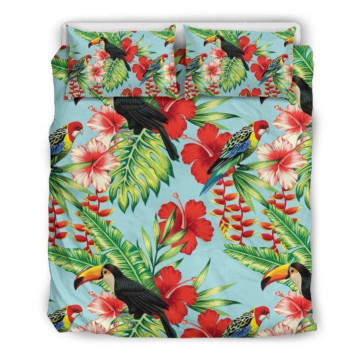 Toucan Parrot Tropical Bedding Set All Over Prints