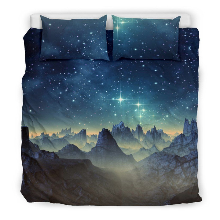 Surface Planet Galaxy Bedding Set All Over Prints