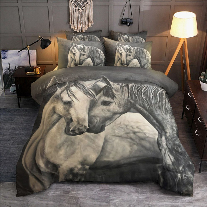 Horse Couple Tg1301216B Bedding Set All Over Prints