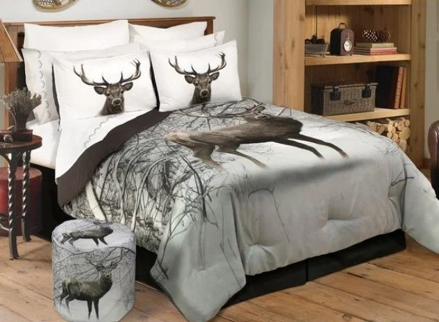 Winter Deer Bedding Set All Over Prints