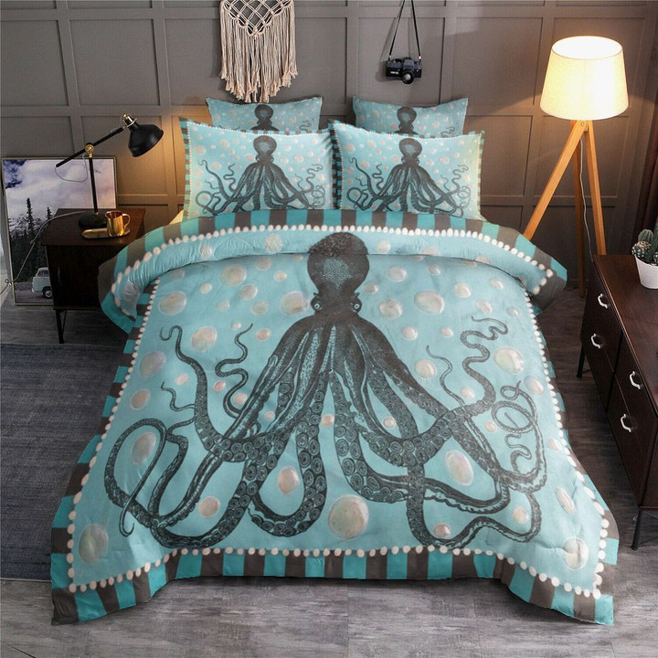 Octopus Bedding Set All Over Prints