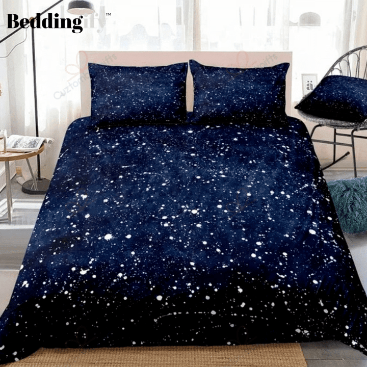 Space Constellation Bedding Set (Duvet Cover & Pillow Cases)