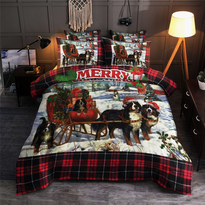 Christmas Dog Bedding Set Iy