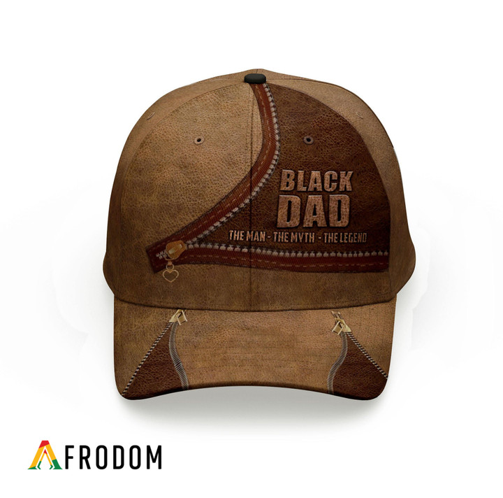 Black Dad Twill Cap