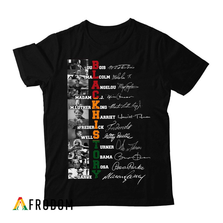 Black History Black Legends T-shirt