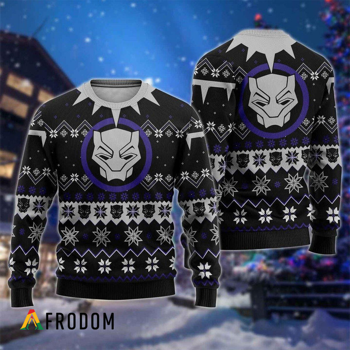 Black Panther Christmas Sweater