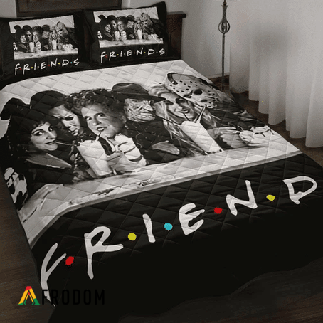 Friends Halloween Horror Movies Characters Bedding Set