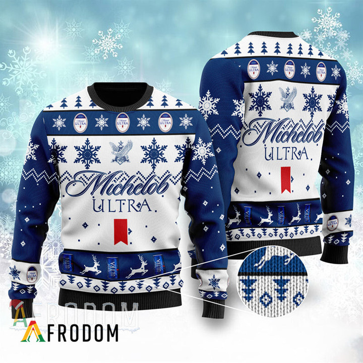 Michelob ultra Ugly Sweater