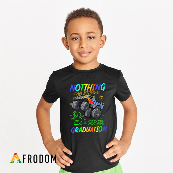Nothing Can Stop Me - 3rd Grade Graduation Kids T-shirt