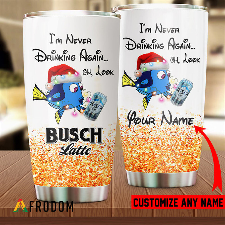Personalized Cute Busch Beer Tumbler