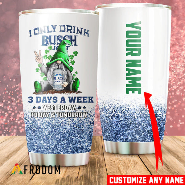 Personalized St.Patrick's day Busch Latte Tumbler