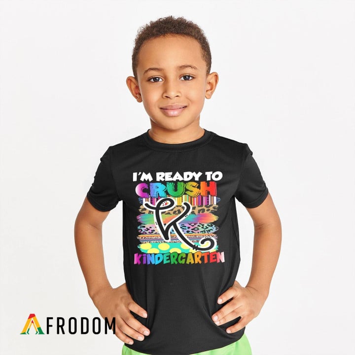 Ready To Crush Kindergarten 2 - Back To School Season Kids T-shirt