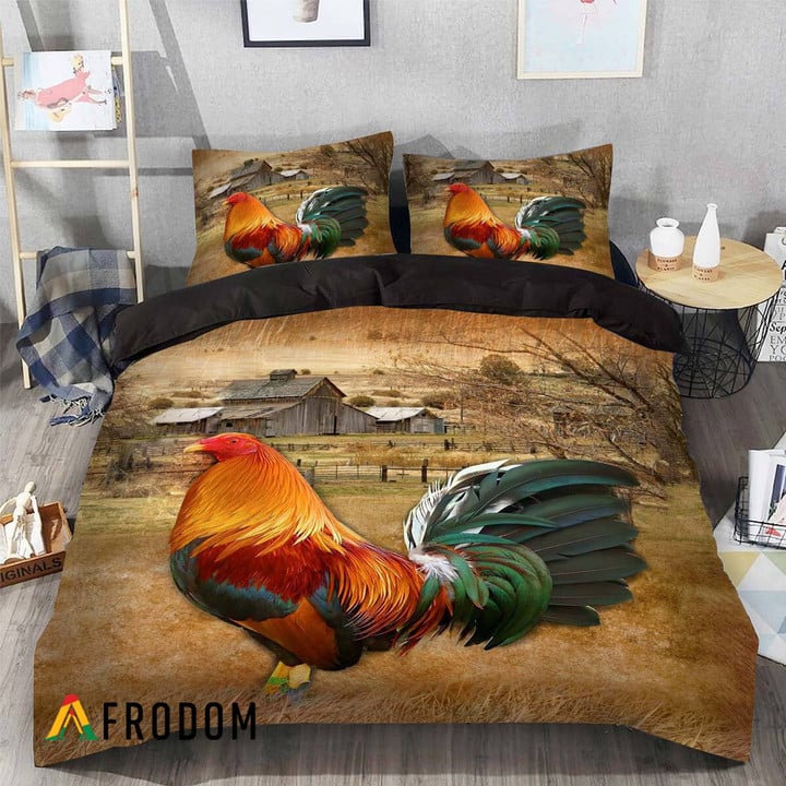 Rooster Bedding Set