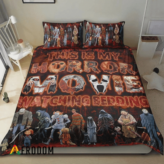 This Is My Horror Movies Bedding Set