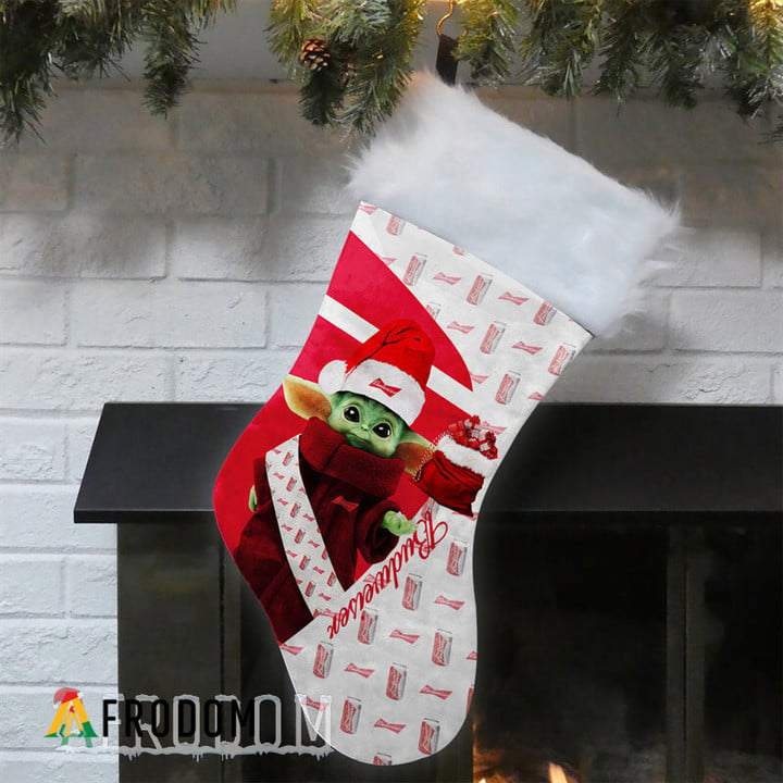 Yoda Budweiser Christmas Stockings