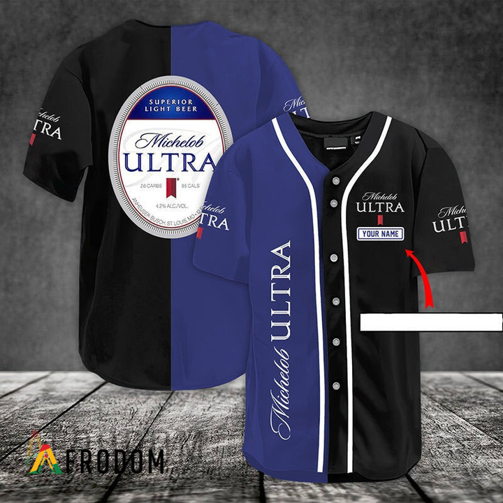 Customized Michelob Ultra Baseball Jersey