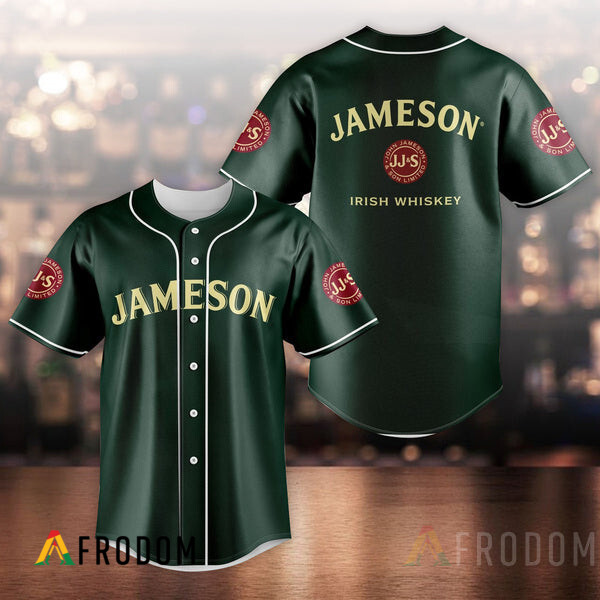 Unisex Green Jameson Baseball Jersey