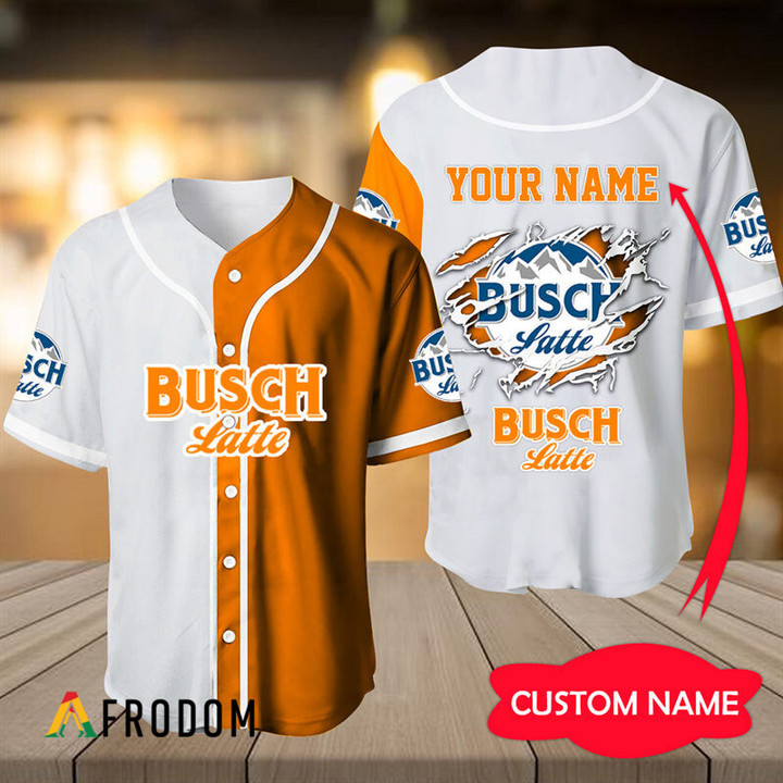 Personalized Busch Latte Jersey Shirt