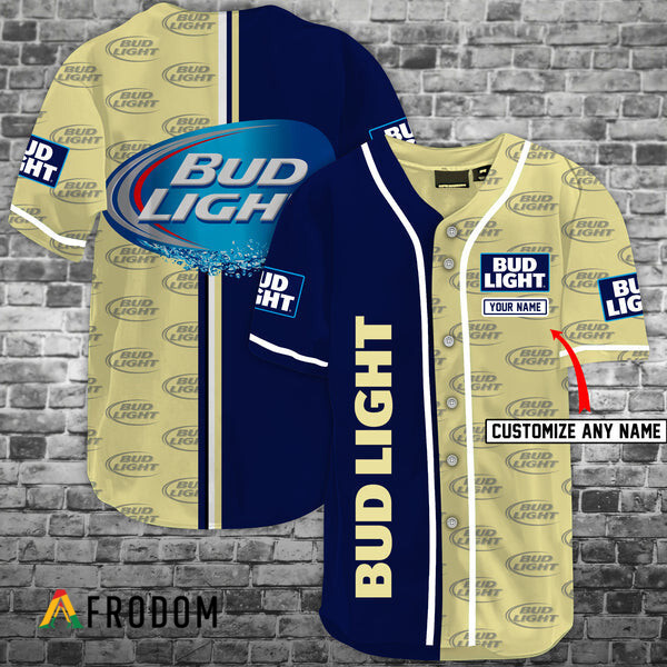 Personalized Bud Light Baseball Jersey
