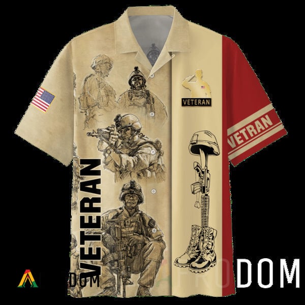 US Military Veteran Hawaii Shirt