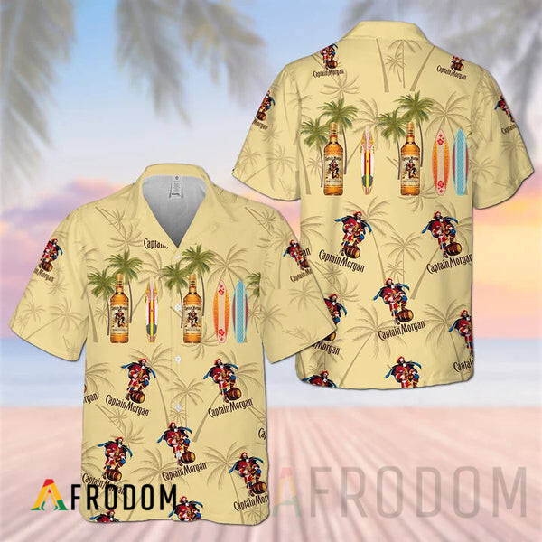 Palm Trees Hawaii Captain Morgan Hawaii Shirt