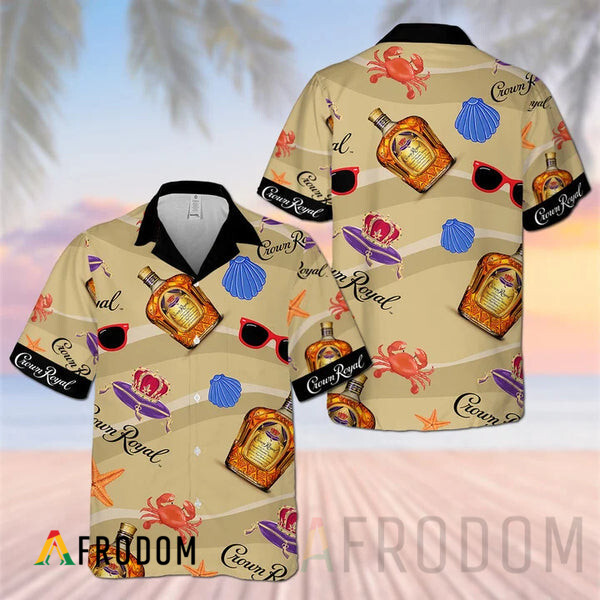 Summer Seafood Crown Royal Hawaii Shirt