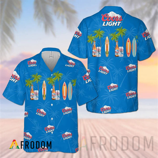 Palm Trees Hawaii Coors Light Hawaii Shirt