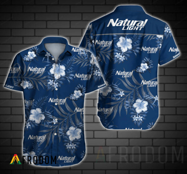 Tropical Natural Light Button Shirt