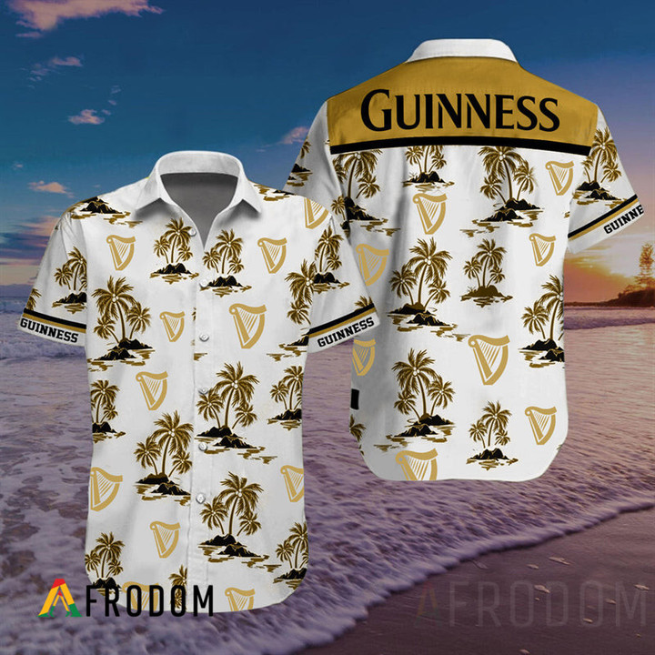 Tropical Palms Guinness Button Shirt