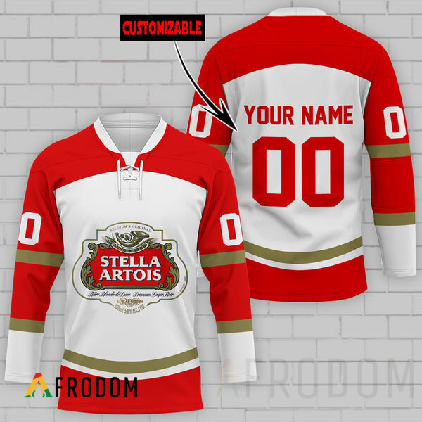 Personalized Stella Artois Hockey Jersey