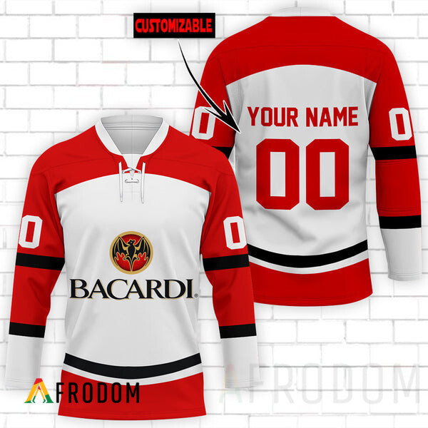Personalized Bacardi Hockey Jersey
