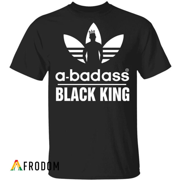 A BADASS BLACK KING T-SHIRT & HOODIE