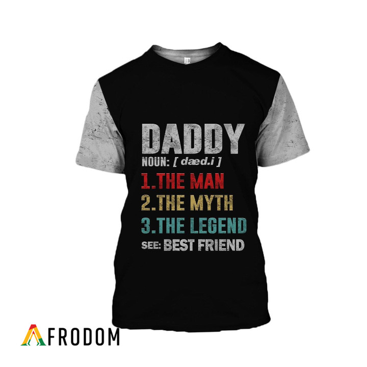 Daddy - Best Friend AOP T-Shirt & Hoodie